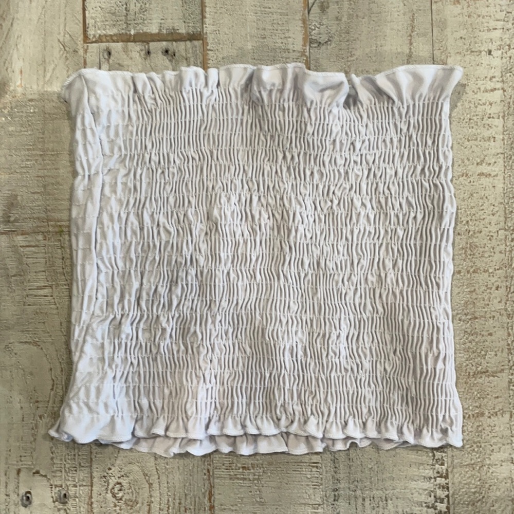 White tube top